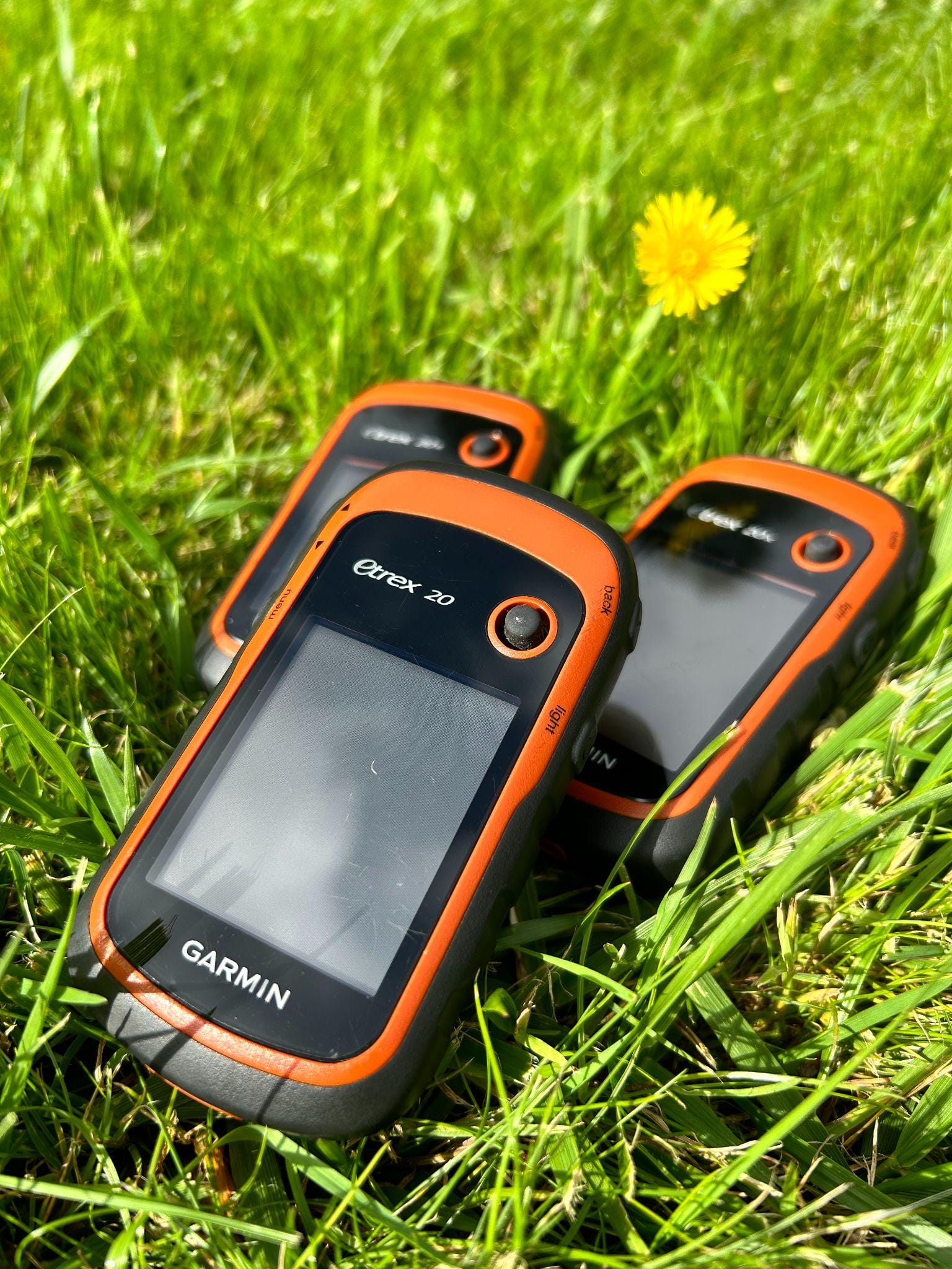 Profesjonalne urządzenia GPS użyte podczas gry GPS Explorer